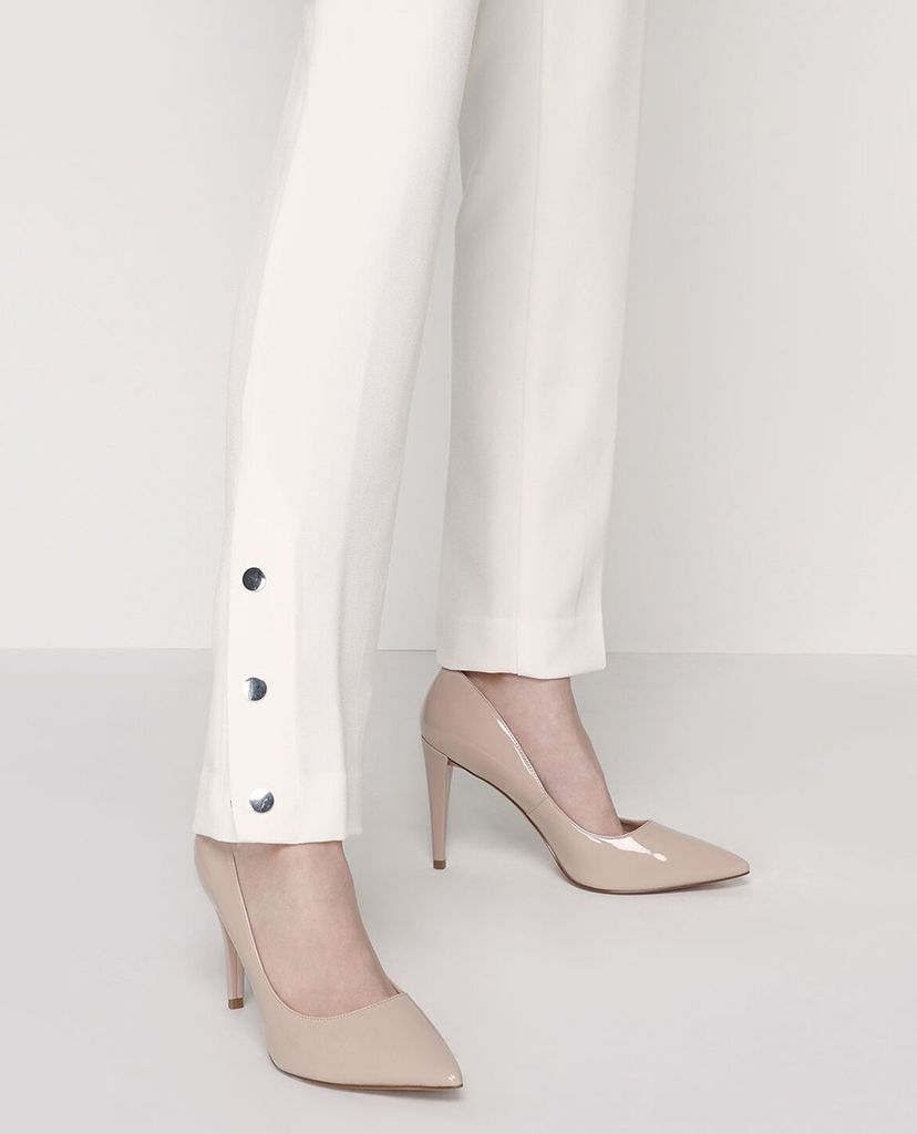 CHARLES & KEITH - Giày cao gót mũi nhọn Patent Pointed Toe Stiletto