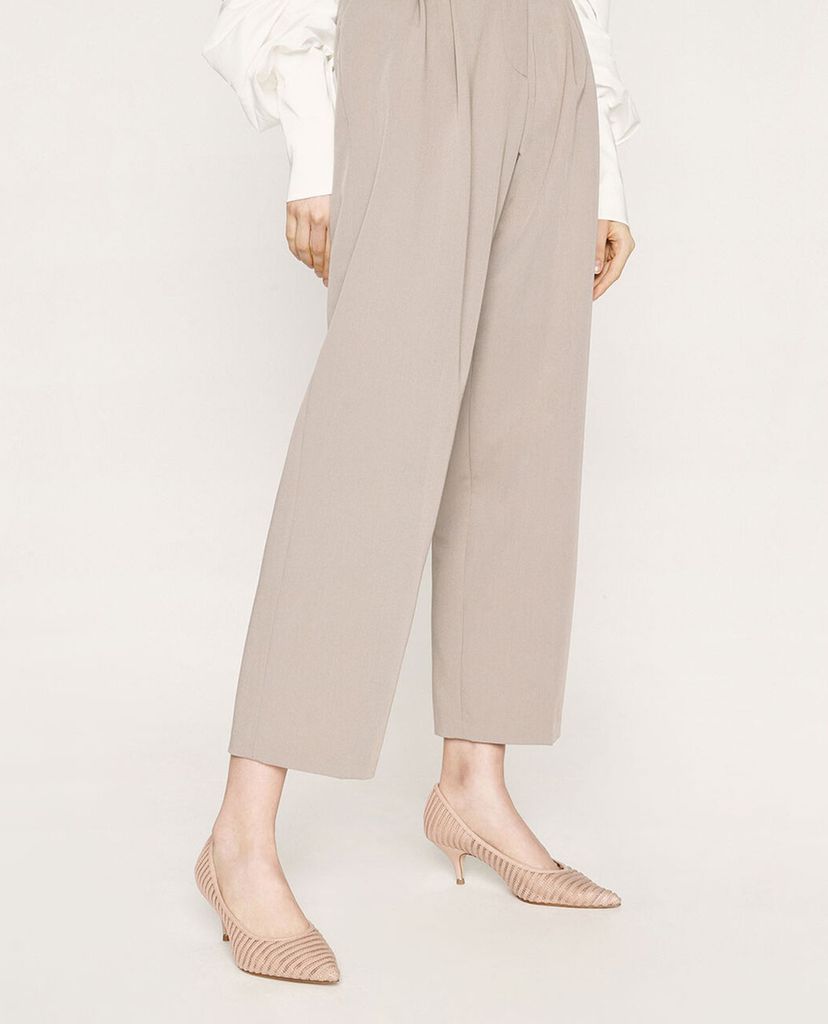 CHARLES & KEITH - Giày cao gót Mesh Pointed Toe Pumps