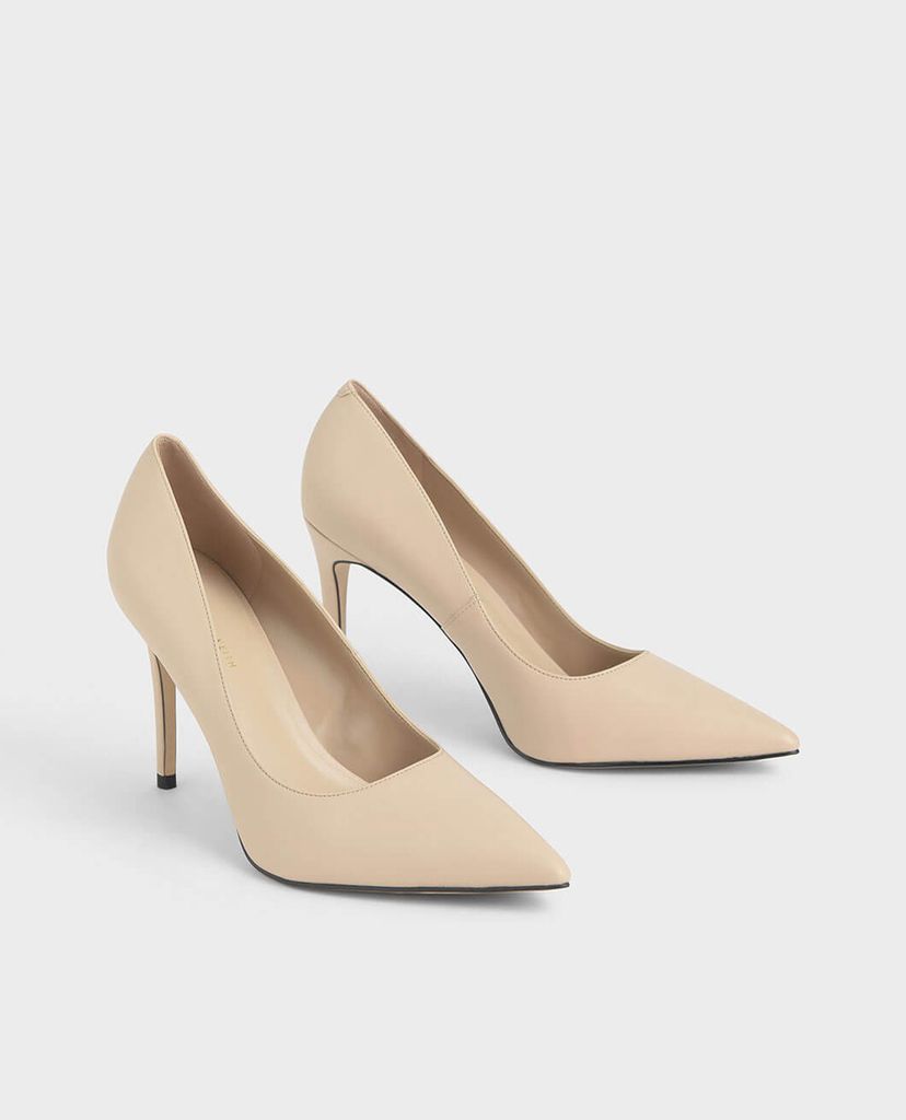 CHARLES & KEITH - Giày cao gót mũi nhọn Pointed Toe Stiletto