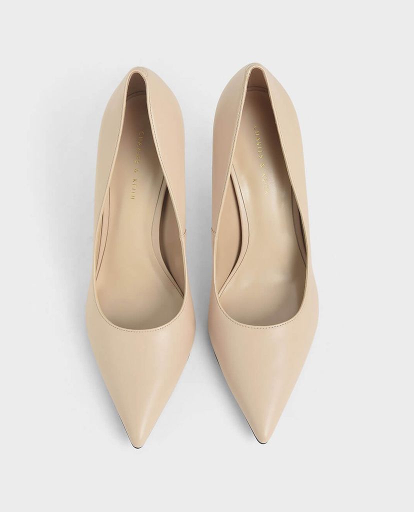 CHARLES & KEITH - Giày cao gót mũi nhọn Pointed Toe Stiletto