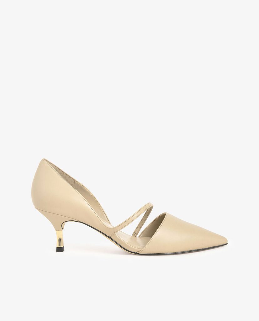 CHARLES & KEITH - Giày cao gót mũi nhọn Asymmetric Strap D Orsay