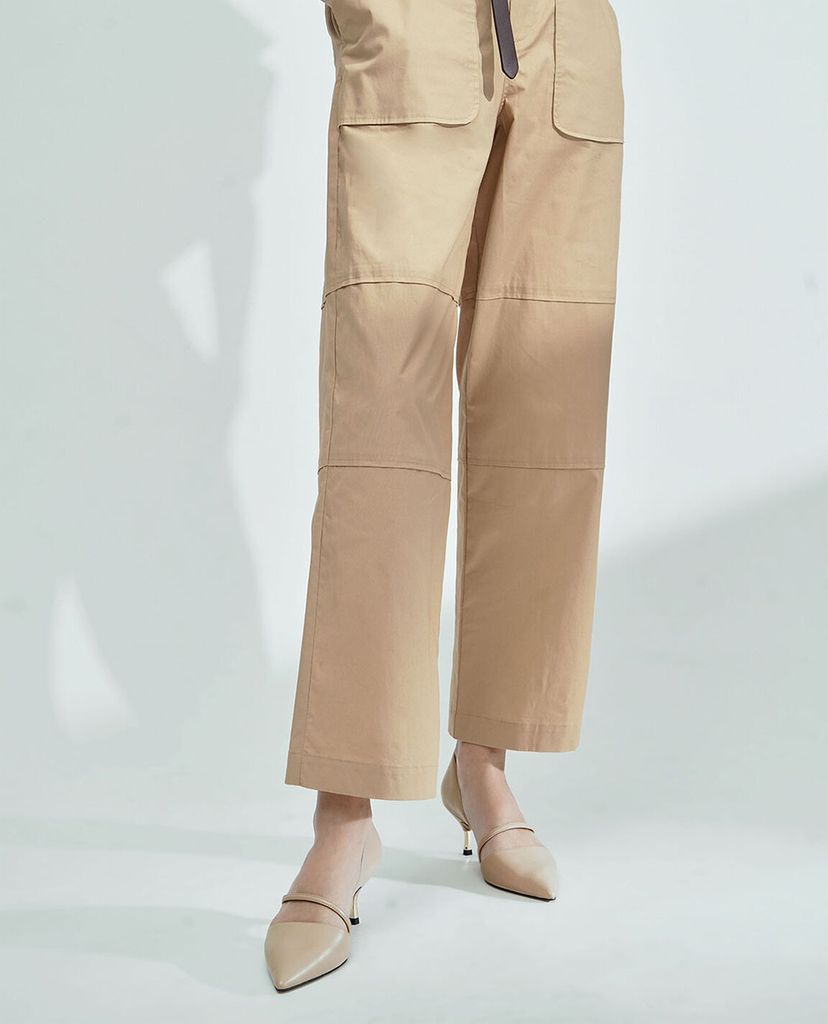 CHARLES & KEITH - Giày cao gót mũi nhọn Asymmetric Strap D Orsay
