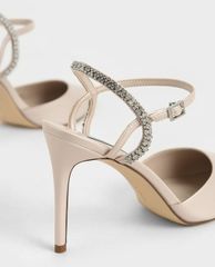 CHARLES & KEITH - Giày cao gót mũi nhọn quai mảnh thanh lịch