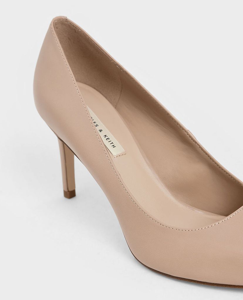CHARLES & KEITH - Giày cao gót mũi nhọn Glitter Stiletto Pumps