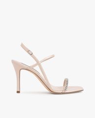 CHARLES & KEITH - Giày cao gót quai ngang Gem Embellished Strappy