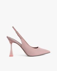 CHARLES & KEITH - Giày cao gót mũi nhọn Clear Sculptural