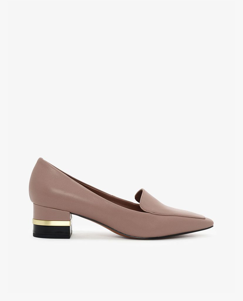 CHARLES & KEITH - Giày cao gót mũi nhọn Metallic Accent