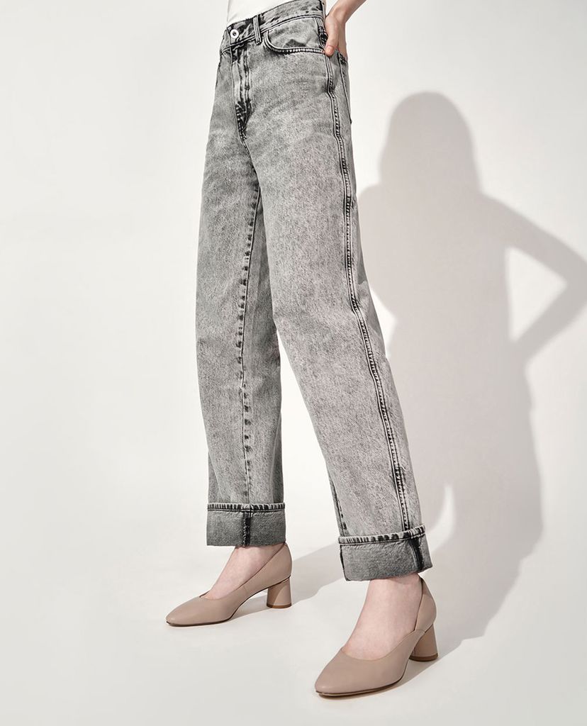 CHARLES & KEITH - Giày cao gót mũi nhọn Cylindrical