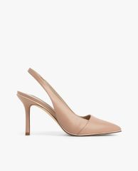 CHARLES & KEITH - Giày cao gót mũi nhọn Contrast Trim Slingback