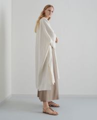 CHARLES & KEITH - Giày sandals nữ hở mũi quai ngang Wood Effect Chain Link