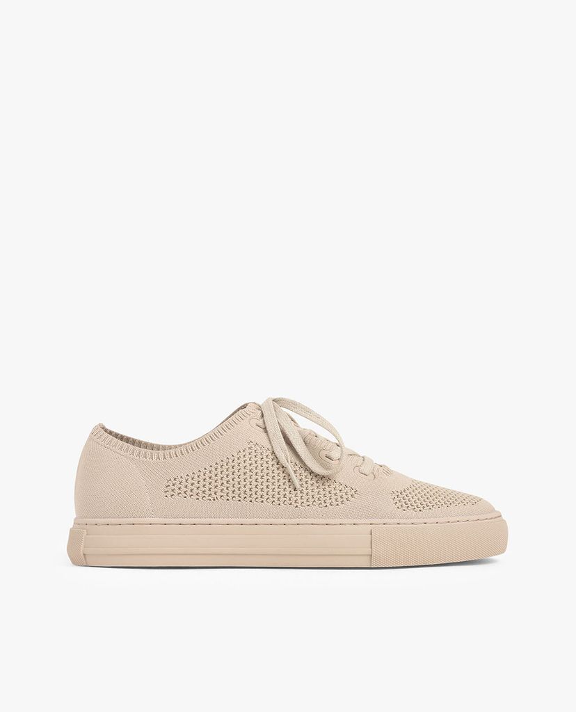 CHARLES & KEITH - Giày thể thao nữ cột dây Knitted Lace Up