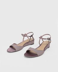 CHARLES & KEITH - Giày đế xuồng sandals Low Wedge
