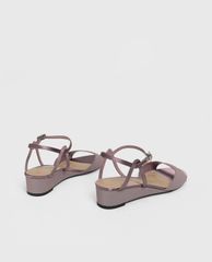 CHARLES & KEITH - Giày đế xuồng sandals Low Wedge