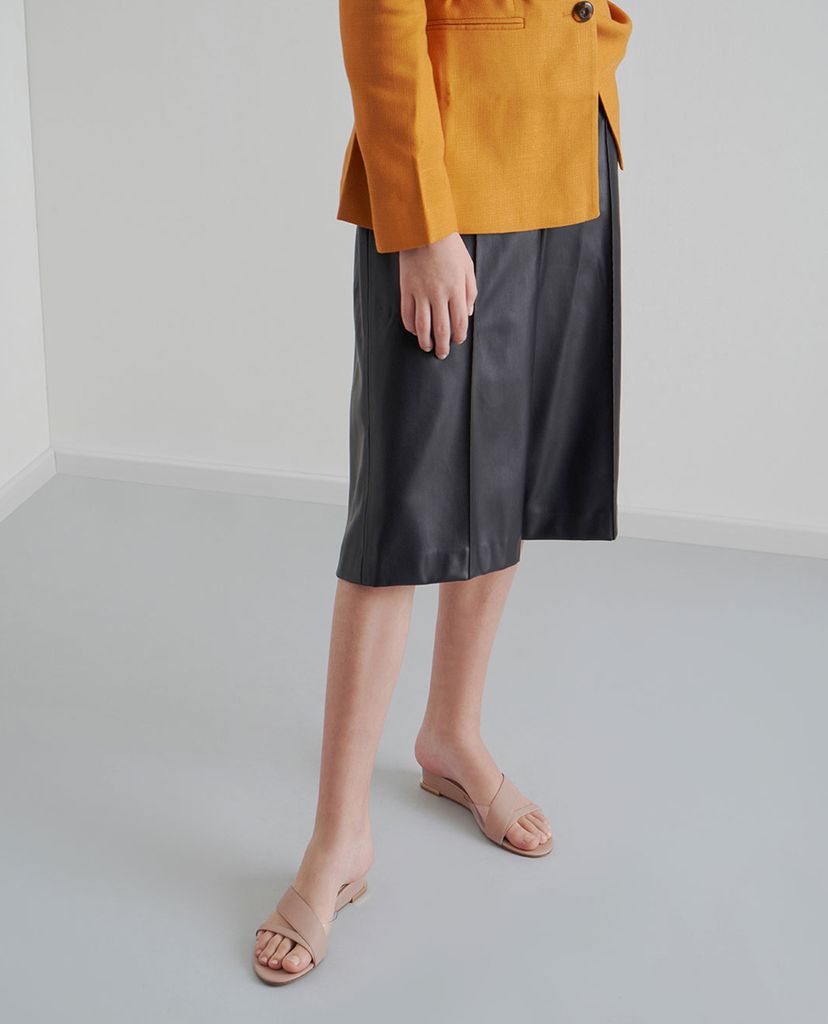 CHARLES & KEITH - Giày đế xuồng hở mũi Strappy Wedges