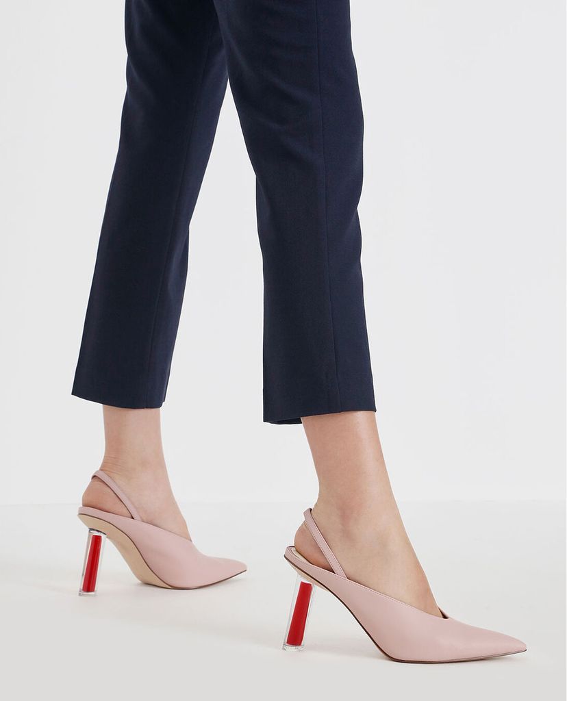 CHARLES & KEITH - Giày cao gót V Cut Sculptural