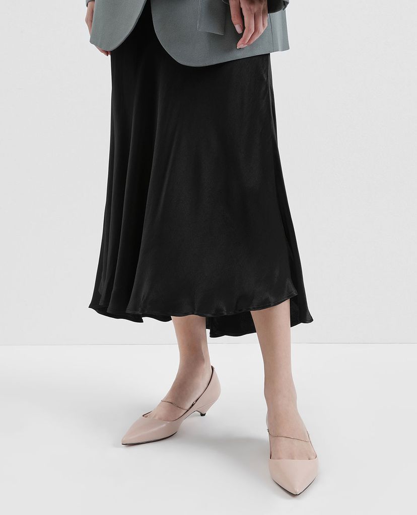 CHARLES & KEITH - Giày cao gót Thin Metal Chain Strap