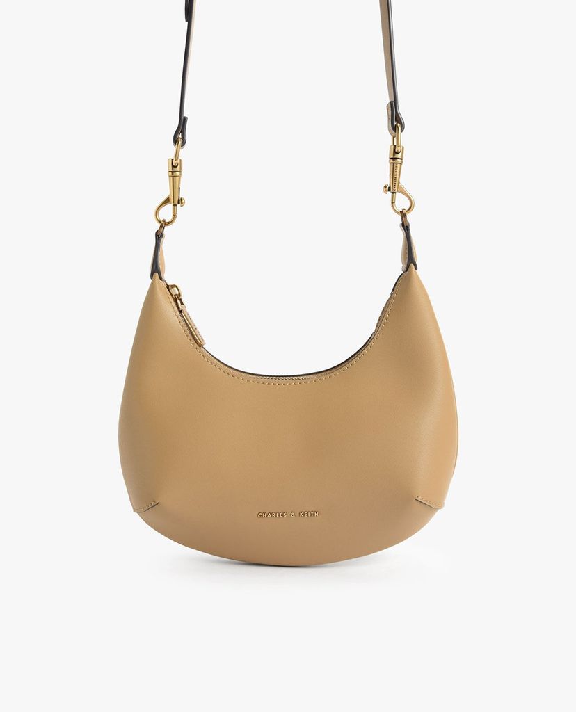 CHARLES & KEITH - Túi đeo vai nữ phối ngọc trai thời trang