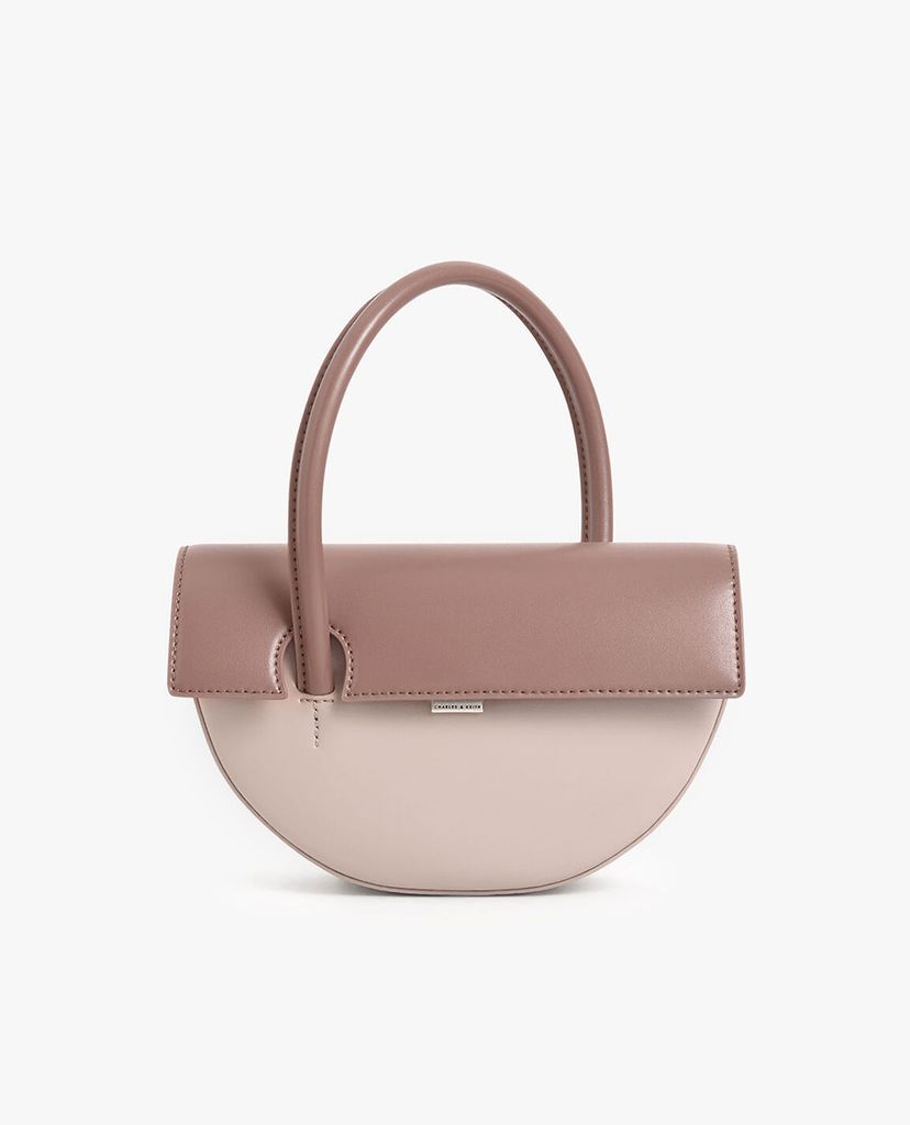 CHARLES & KEITH - Túi xách tay nữ Semi Circle Bag