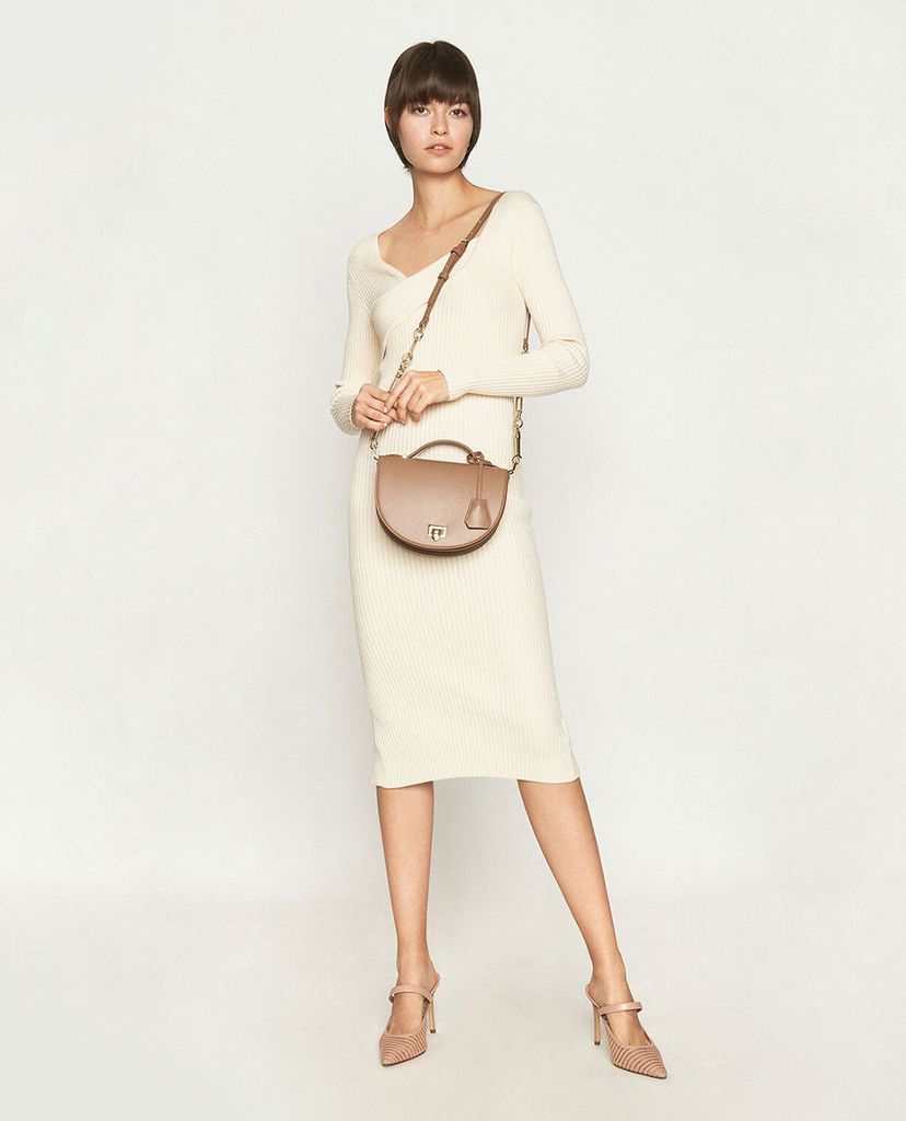 CHARLES & KEITH - Túi xách tay nữ Top Handle Saddle