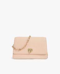 CHARLES & KEITH - Túi đeo vai nữ nắp gập Double Chain Link Push Lock