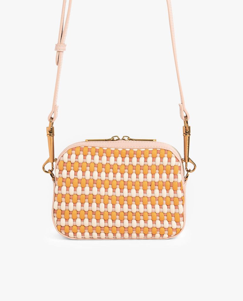 CHARLES & KEITH - Túi đeo chéo chữ nhật Multicoloured Woven