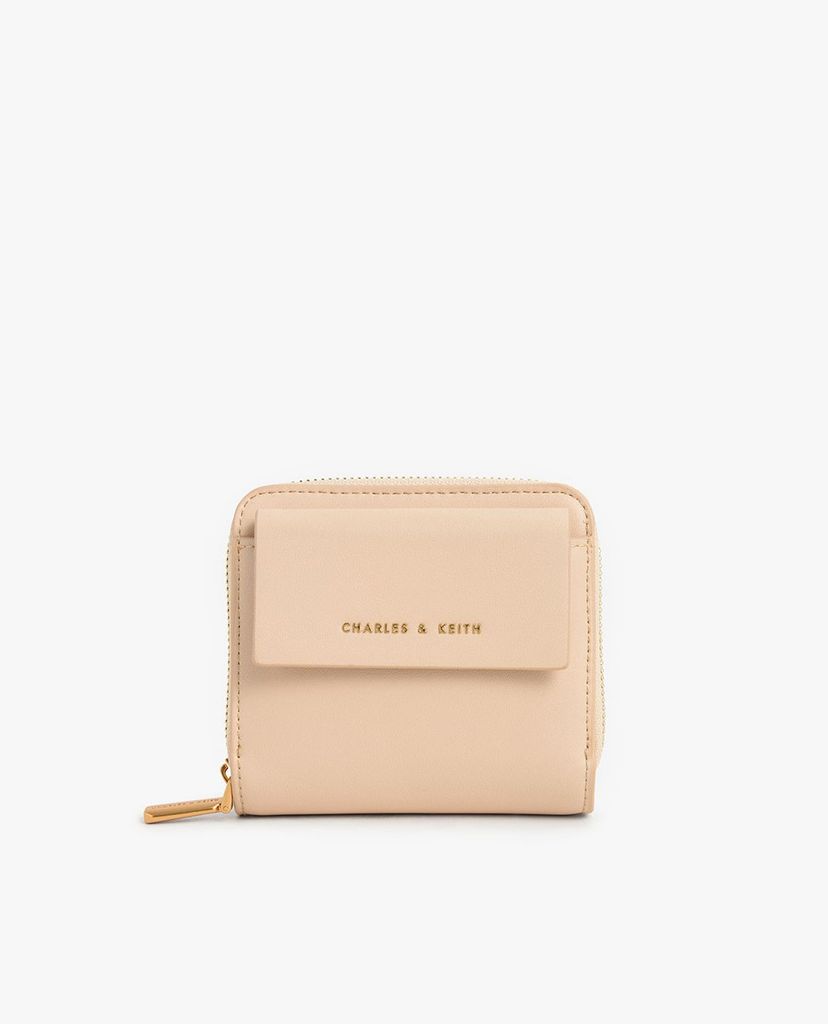 CHARLES & KEITH - Ví nữ phom vuông nhỏ gọn
