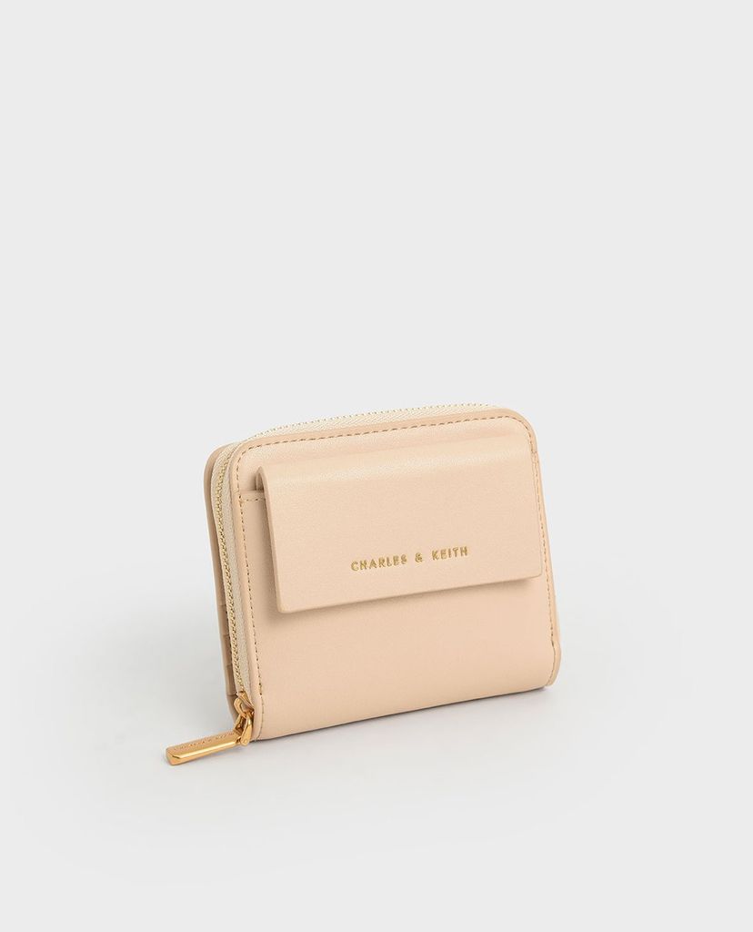 CHARLES & KEITH - Ví nữ phom vuông nhỏ gọn