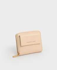 CHARLES & KEITH - Ví nữ phom vuông nhỏ gọn