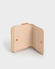CHARLES & KEITH - Ví nữ phom vuông nhỏ gọn