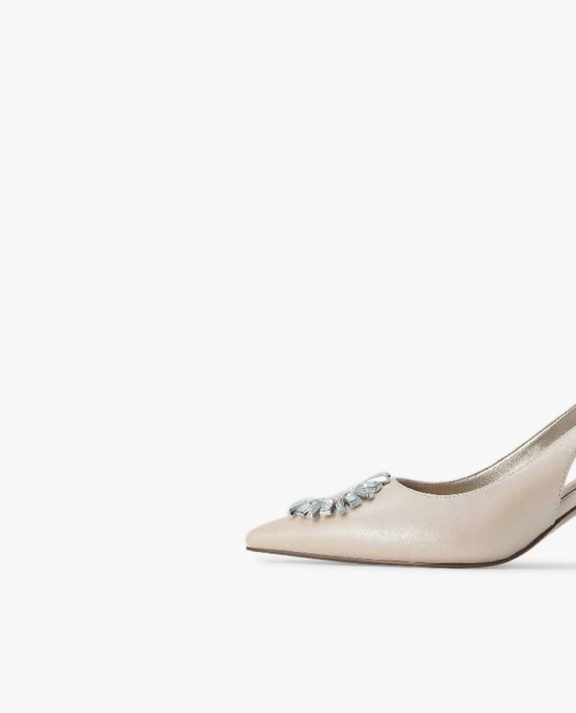 PEDRO - Giày cao gót mũi vuông Square Toe Leather