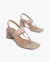 PEDRO - Giày cao gót quai kẹp thời trang Gold Buckle