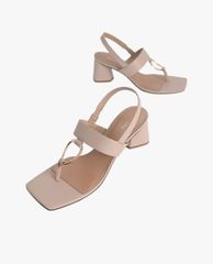 PEDRO - Giày cao gót quai kẹp thời trang Gold Buckle
