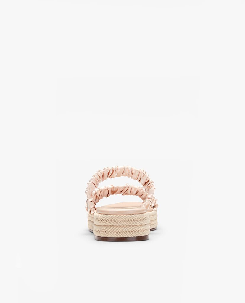 PEDRO - Giày đế xuồng quai ngang Satin Espadrille