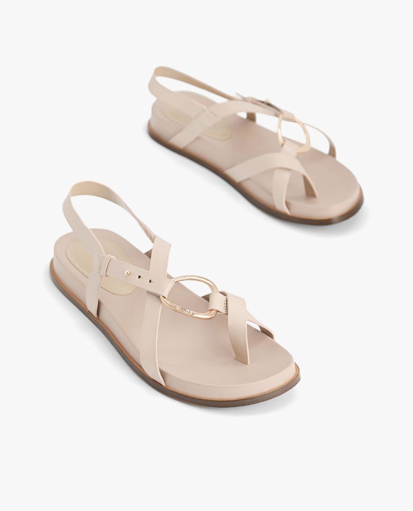 PEDRO - Giày sandals nữ xỏ ngón Metal Buckle