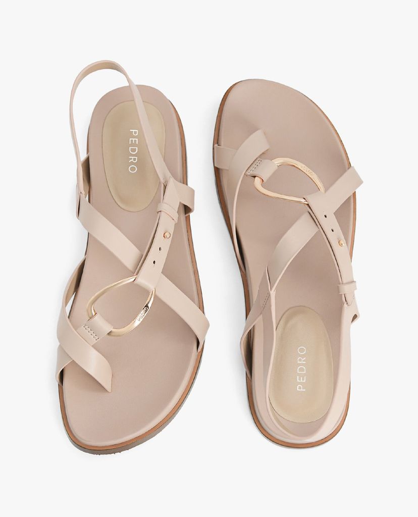 PEDRO - Giày sandals nữ xỏ ngón Metal Buckle