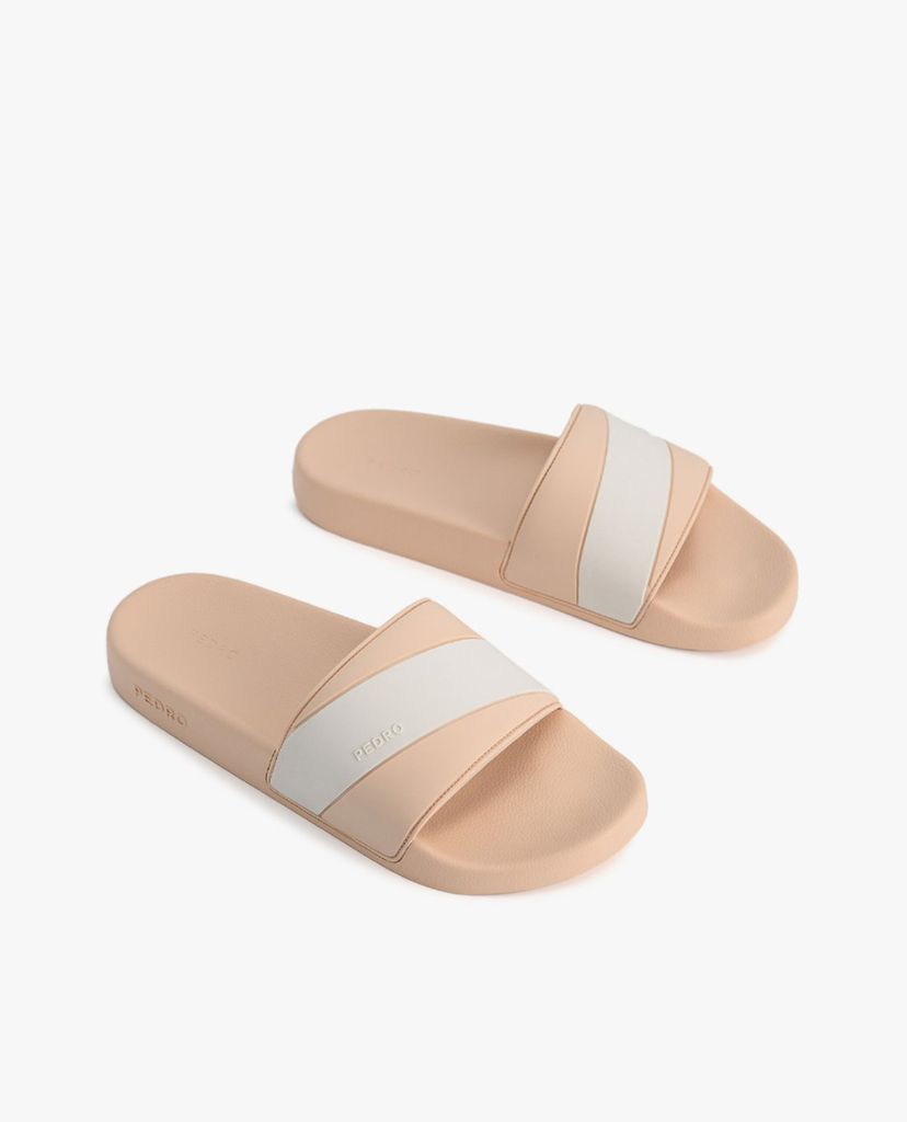 PEDRO - Dép nữ quai ngang bản rộng Pastel