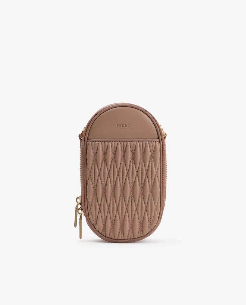PEDRO - Túi đeo chéo nữ hình bầu dục Mini Quilted
