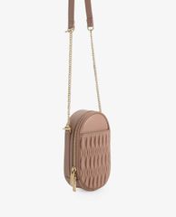PEDRO - Túi đeo chéo nữ hình bầu dục Mini Quilted
