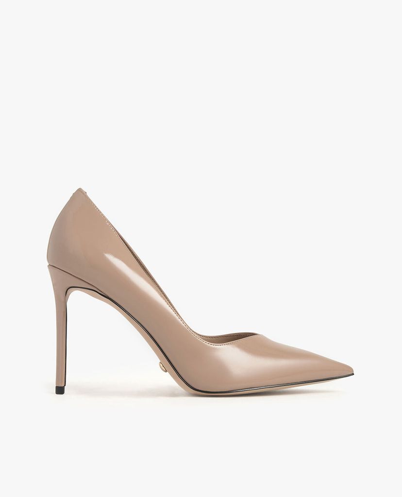 CHARLES & KEITH - Giày cao gót mũi nhọn Patent Leather Printed Pointed
