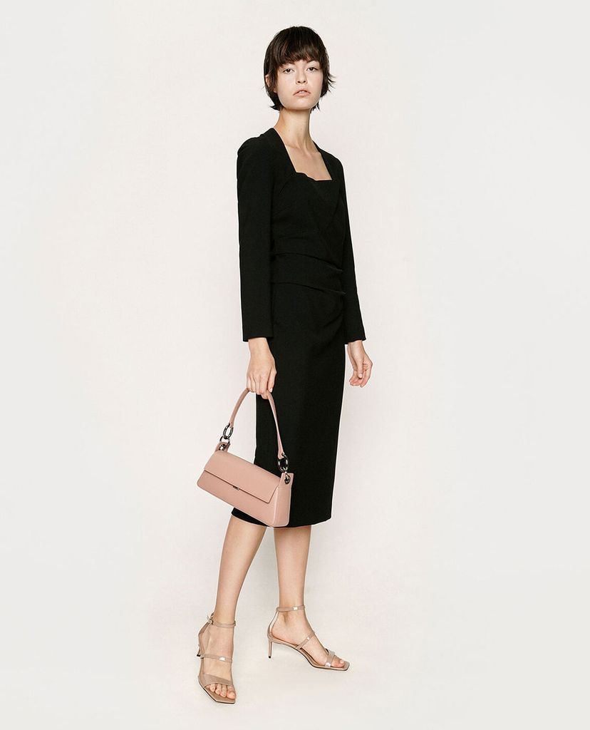 CHARLES & KEITH - Giày cao gót quai ngang Patent Leather Strappy