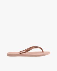 HAVAIANAS - Dép nữ Slim Logo Metallic