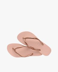 HAVAIANAS - Dép nữ Slim Logo Metallic