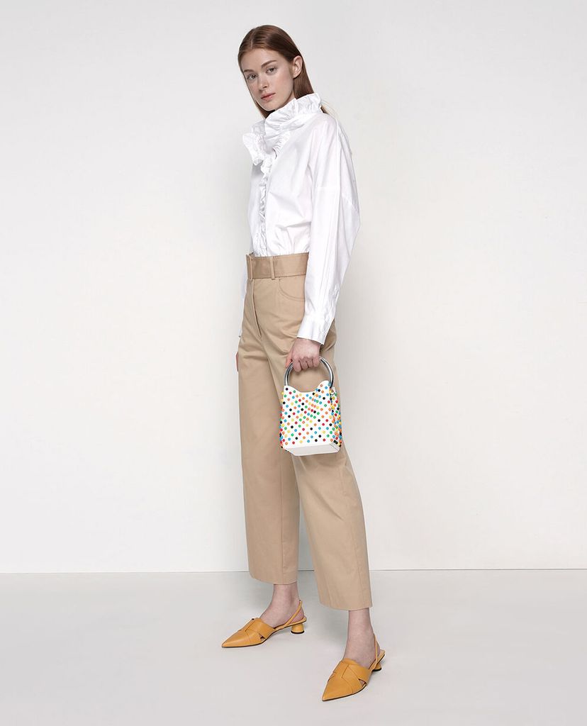 CHARLES & KEITH - Giày cao gót mũi nhọn Cylindrical Slingback