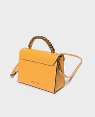 CHARLES & KEITH - Túi xách tay chữ nhật Bow Detail