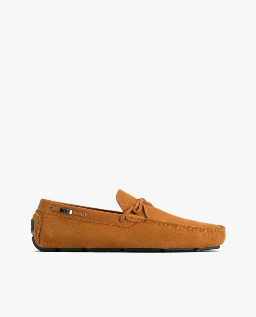 PEDRO - Giày lười nam Bow Detailed Nubuck