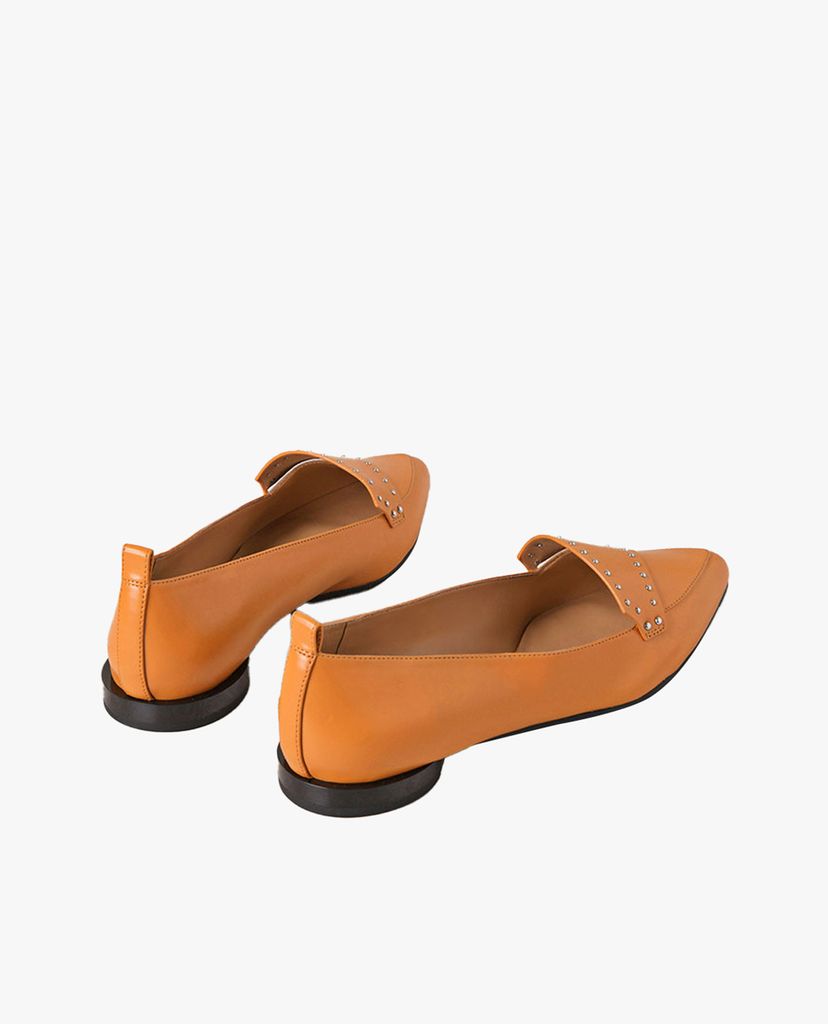 PEDRO - Giày đế bệt nữ mũi nhọn Studded Pointed