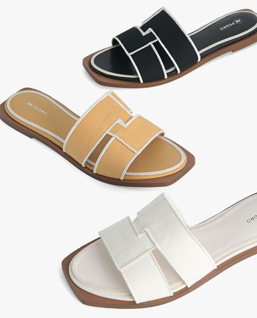 PEDRO - Giày sandal nữ Sustainable Cross Strap