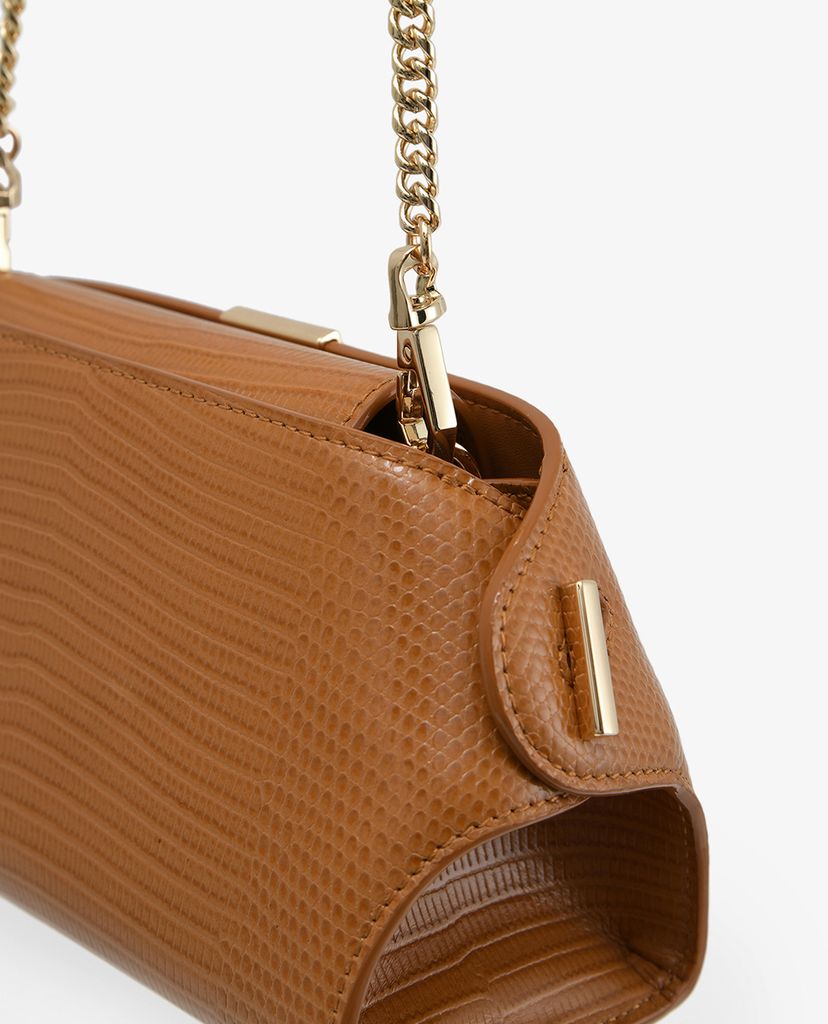 PEDRO - Ví nữ cầm tay dáng hộp Embossed Leather Clutch