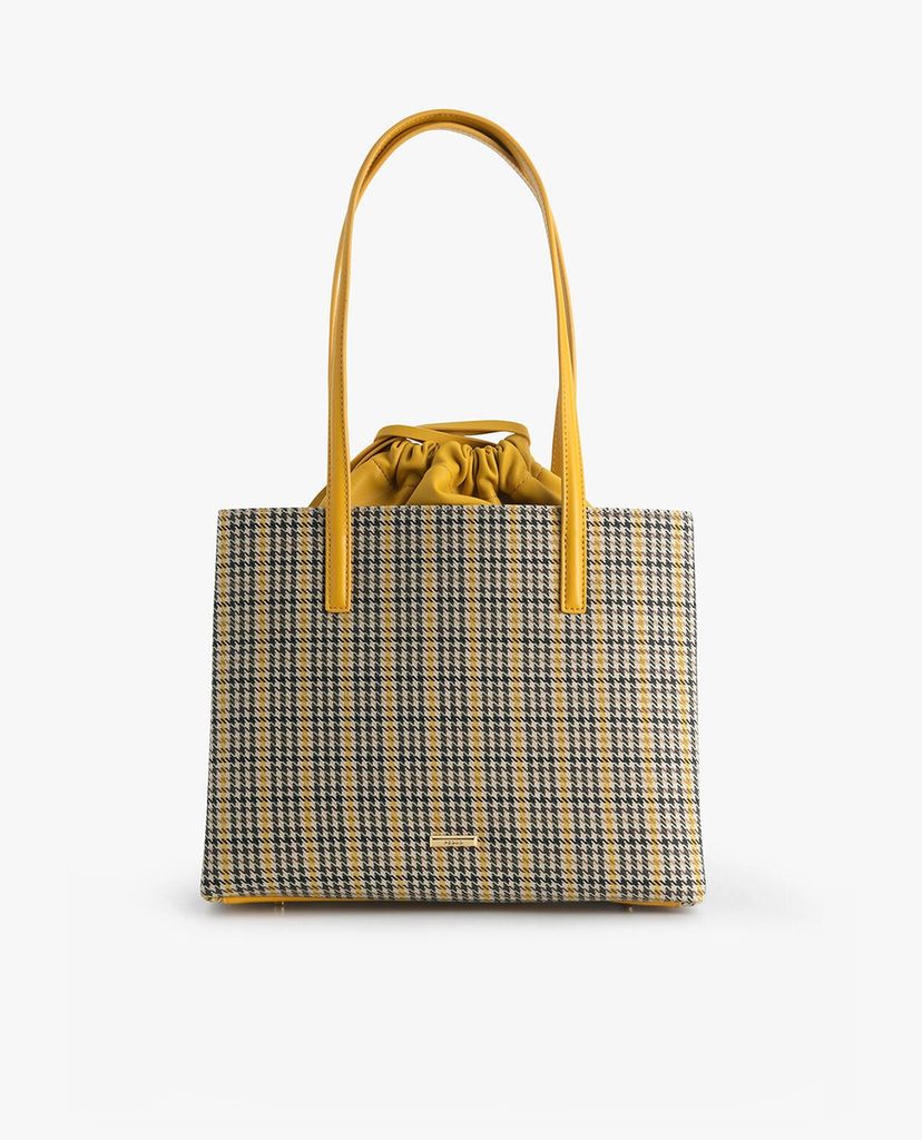 PEDRO - Túi xách tay nữ Houndstooth