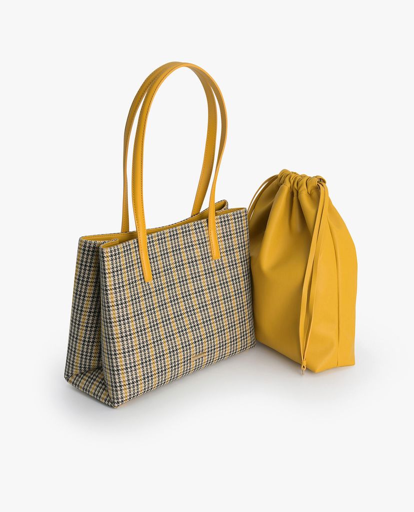 PEDRO - Túi xách tay nữ Houndstooth